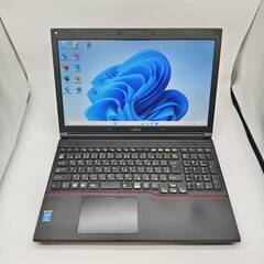 バッテリー◎ 15.6 富士通 ノートPC LIFEBOOK A...