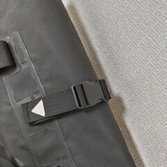 黒ナイロンバッグ　ワークマンの画像