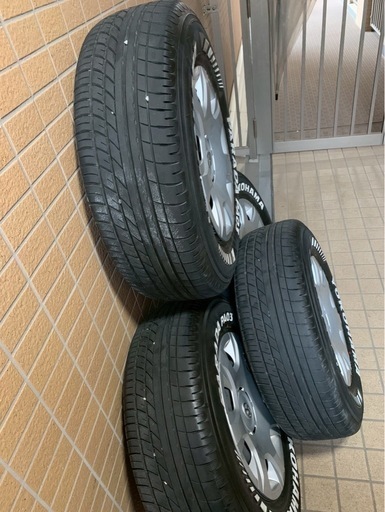 200系ハイエース純正鉄ホイールタイヤセット