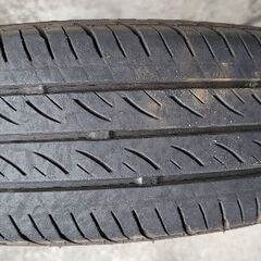 軽自動車用中古夏タイヤ鉄ホイールの画像