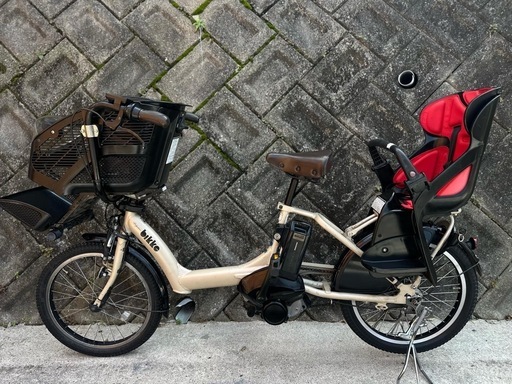 電動アシスト自転車 チャイルドシート付き　ブリジストン　bikke