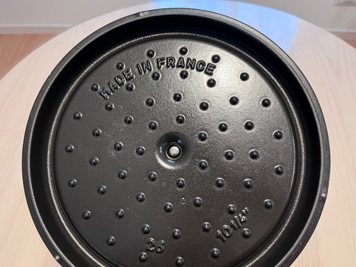【終了】未使用品　STAUB ストウブ 鍋 グレー 26cm