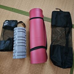 ヨガマット＋フォームローラーセット