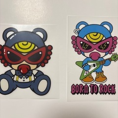 可愛いアイロンシート2枚の画像