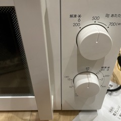 電子レンジ（説明書有）　ニトリ の画像
