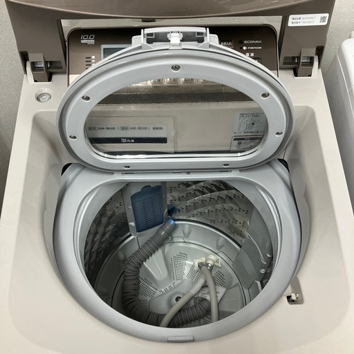 縦型洗濯乾燥機　10kg  Panasonic  NA-FW100S6  2019年製　33,000円