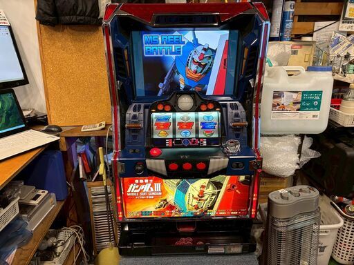 【愛品館八千代店】スロット実機5号機　機動戦士ガンダムⅢ～めぐりあい宇宙編～（コイン機）