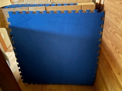 希少　空手　伝統空手　形　組手　ジョイントマットWKF公認空手マットかも？8枚