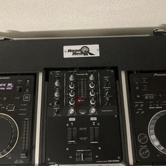 CDJ &ミキサーセット！ハードキャリーケース付