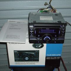 クラリオン Clarion 2DIN カーステレオリモコン付き