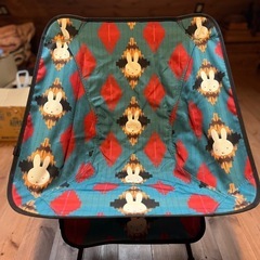 廃盤品でレア！キャンプ用品  FIELDOOR ミッフィー折りたたみ ポータブル　アウトドア　キャンプ　チェア 大人の画像