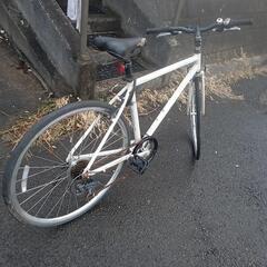 28インチフラットギヤ変速自転車