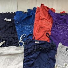 キャミ、ノースリー　未使用品含む　計１０枚（KETTY、COMME CA ISM、groveなど未）の画像