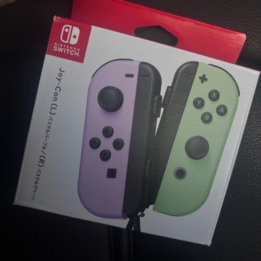 新品Nintendo Switch Joy-Con パープル グリーン