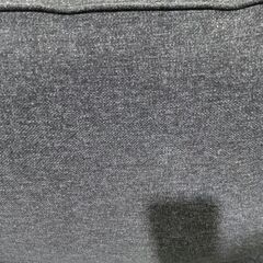 2人掛けソファ　グレーの画像