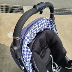 ベビーカー洗浄済 中古 ワンタッチ折りたたみの画像