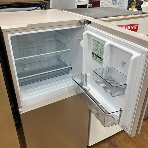 2ドア冷蔵庫　146L  TWINBIRD  KHR-EJ15  2021年製　17,600円