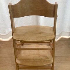 大和屋　アッフルチェア　ナチュラルカラーの画像