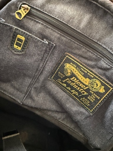 ディーゼル　リュック　デニム