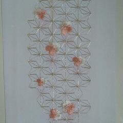 刺繍衿　お持ちの着物にいかがですかの画像