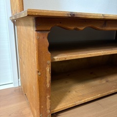 カントリー家具テレビ台の画像