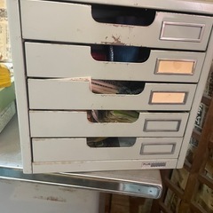 スチール引き出し
