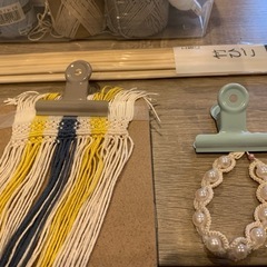 【工作セット】マクラメ・樹脂粘土