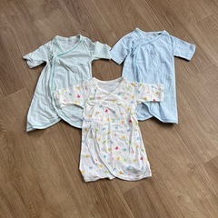 50〜60サイズ　コンビ肌着3枚セット