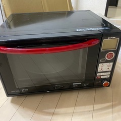 『取引中』SHARP 950W 電子レンジ　オーブンレンジ 黒　