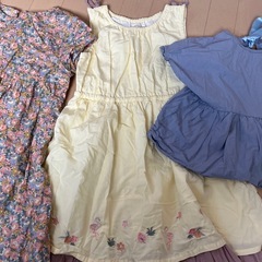 3枚セット
夏女の子ワンピース130の画像