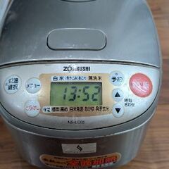 【中古品】象印３合炊き炊飯器