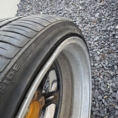 クリムゾン　CL28 19インチホイール　ひっぱりタイヤ
の画像