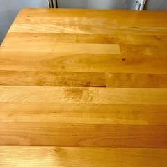 《売約済》【武蔵小山店】SALE価格  ニトリ 4Pダイニングテーブル 4人掛けダイニングテーブル 4人掛け  ダイニングテーブル  食卓 Nコレクション 4人 テーブル ビーチ材 無垢材 横幅135cm の画像