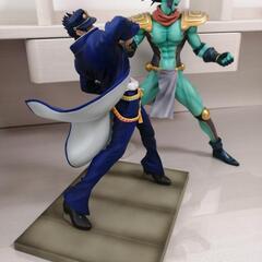 承太郎&スタープラチナ フィギュアセットの画像