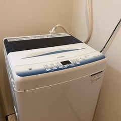 使用期間1年未満の洗濯機の画像
