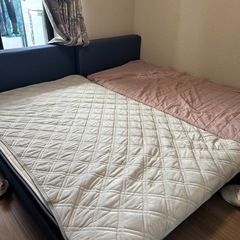 ニトリのロータイプベッドの画像