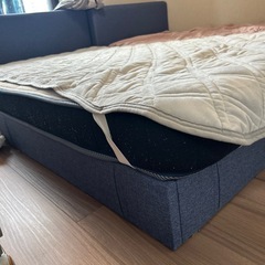 ニトリのロータイプベッドの画像