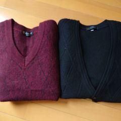 紳士服　セーター　いろいろの画像