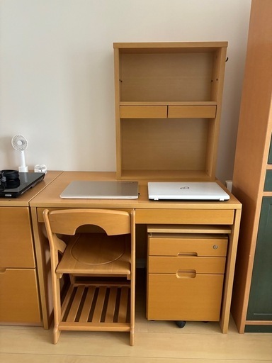 学習机学習机(2人掛け)レイアウト組み合わせ自由