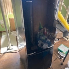 冷蔵庫差し上げます。東芝GR-M15BS 153L 配達相談。