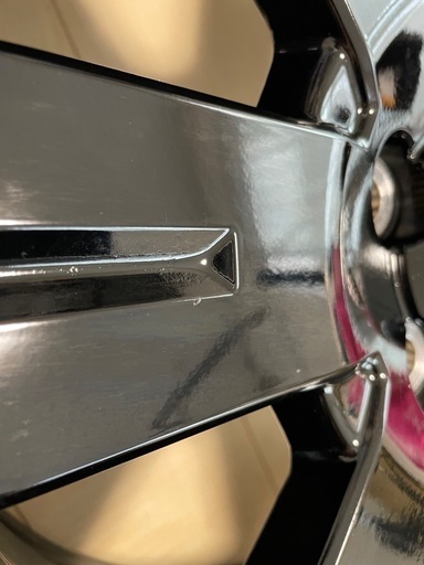 新車外し 三菱デリカD5 シャモニー 純正18インチホイール 4本セット