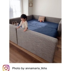 ニトリのロータイプベッドの画像