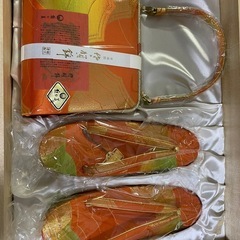 佐賀錦　草履、バッグセットの画像
