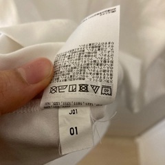 【北浜引き渡し】UNIQLO ホワイト ロングTシャツの画像