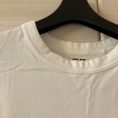 【北浜引き渡し】UNIQLO ホワイト ロングTシャツの画像