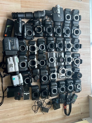 まとめて50台ジャンクカメラ