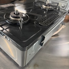 極上品！2022年 リンナイ  ガステーブル   都市ガス12A13A KG35NBKL ホース付の画像