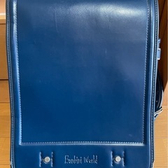⭐️ バンビ鞄工房製 ブルーランドセル 中古品⭐️⭐️