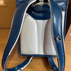 ⭐️ バンビ鞄工房製 ブルーランドセル 中古品⭐️⭐️の画像