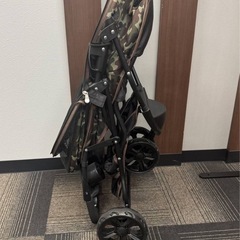 ペットカート　迷彩　三輪　ペットバギー 犬カート　折り畳み　の画像